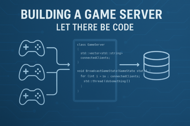 Building a Game Server in C++ #2: Let there be Code