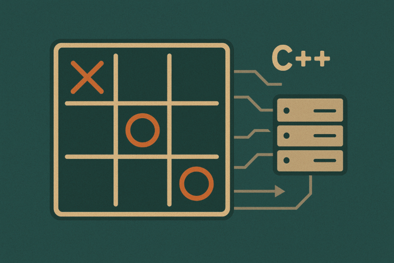 Building a Game Server in C++ #8: Tic Tac Toes